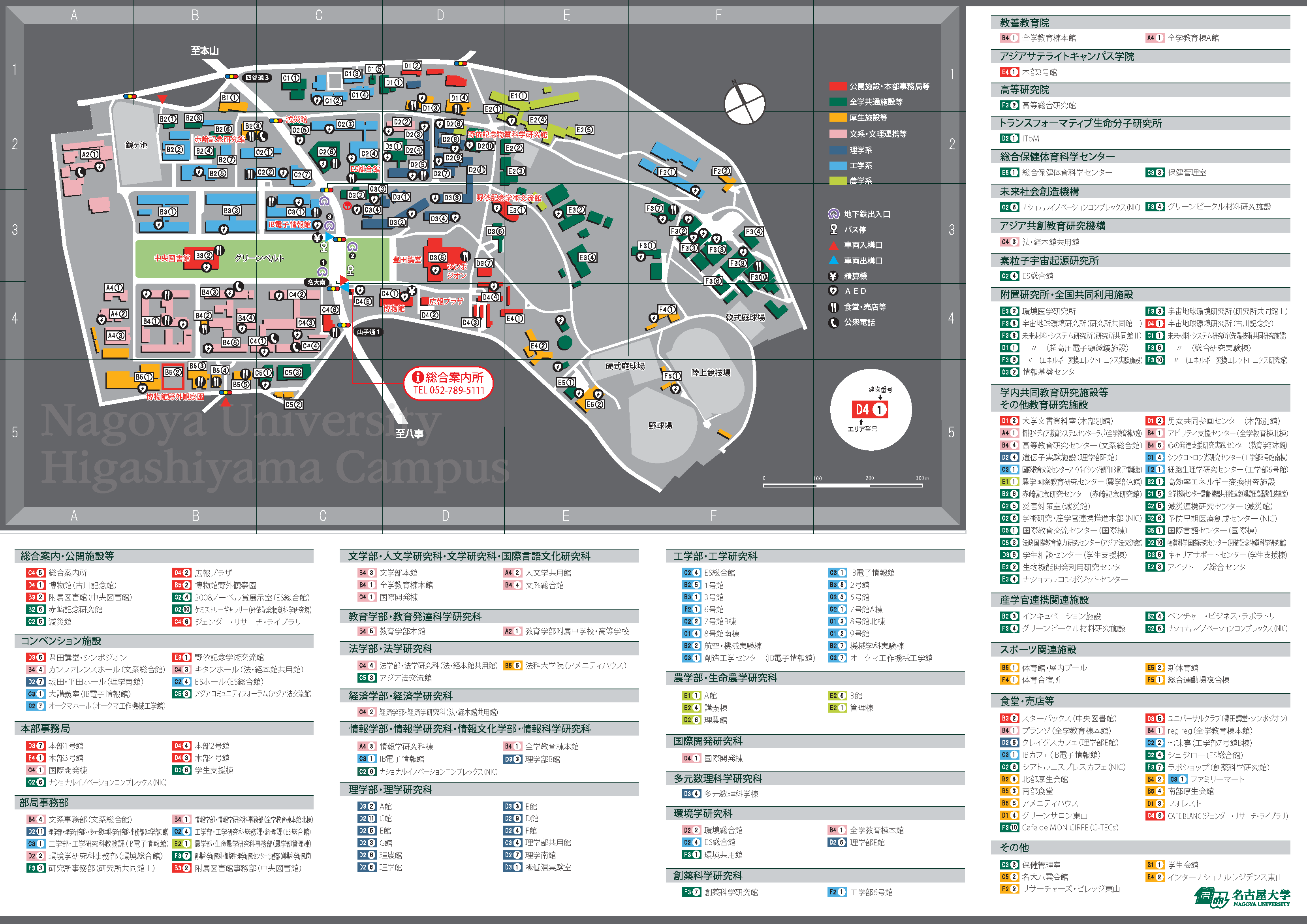 地図・アクセス - 名古屋大学 NU-mado. 文系教務課WEB